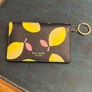Kate Spade Lemon Key ring wallet